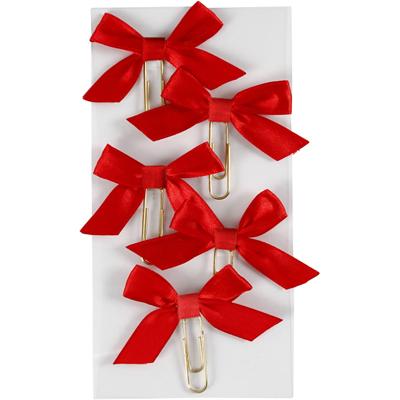 Creativ Company Paperclips, afm 40x70 mm, rood, 5 stuk/ 1 doos