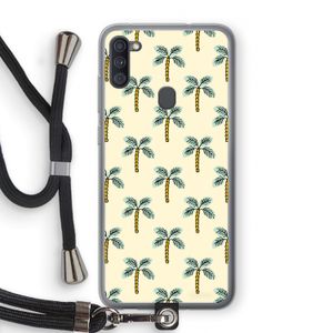 Paradise: Samsung Galaxy A11 Transparant Hoesje met koord