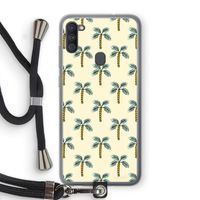 Paradise: Samsung Galaxy A11 Transparant Hoesje met koord