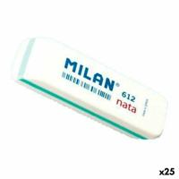 Gummenset Milan 612 NATA Wit 7,8 x 2,3 x 1,2 cm 12 Onderdelen (25 Stuks)