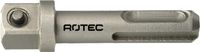 Rotec Adapter SDS-Plus x 60mm x 1/2"-4-kt. met stift - 820.00901 - 820.00901