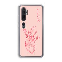 Blooming Heart: Xiaomi Mi Note 10 Pro Transparant Hoesje