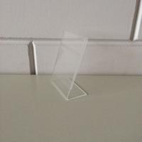 L-standaard acryl bxh 75x105mm A7 staand - 80 stuks