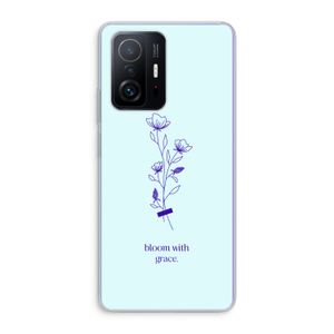 Bloom with grace: Xiaomi 11T Transparant Hoesje