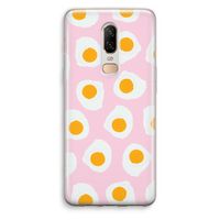 Dancing eggs: OnePlus 6 Transparant Hoesje