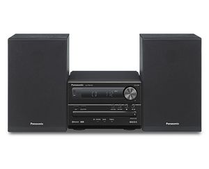 Panasonic SC-PM254EG-K Stereo set Zwart