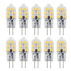 10 stks 3 w bi-pin led-lampen g4 t12 200-300lm kralen smd 2835 landschap halogeenlamp vervanging warm koud wit 12 v Lightinthebox