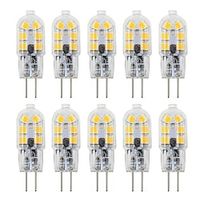 10 stks 3 w bi-pin led-lampen g4 t12 200-300lm kralen smd 2835 landschap halogeenlamp vervanging warm koud wit 12 v Lightinthebox