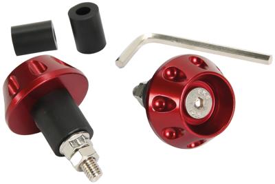Vicma Handlebar plugs 13.5 mm red, 781rj