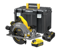 Stanley Cirkelzaag SFMCS551M1T-QW | Brushless | V20 | 18V | 190mm | Incl. 4.0Ah accu en lader - SFMCS551M1T-QW