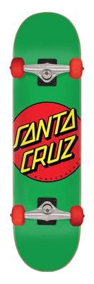 Santa cruz Classic Dot Mid Skateboard complete 7.8