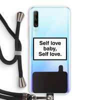 Self love: Huawei P Smart Pro Transparant Hoesje met koord