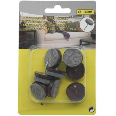 Benson Antikras meubelvilt - 8-delig - met nagel - bruin