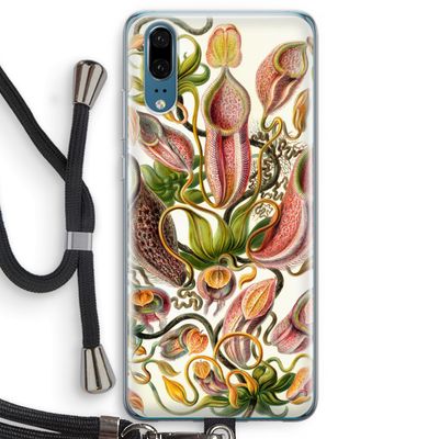 Haeckel Nepenthaceae: Huawei P20 Transparant Hoesje met koord