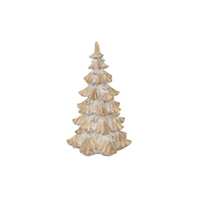 everlands kunstkerstboom Tabby M naturel Ø10xH17,5cm