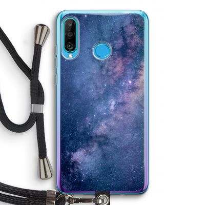 Nebula: Huawei P30 Lite Transparant Hoesje met koord