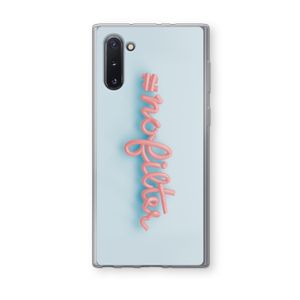 #nofilter: Samsung Galaxy Note 10 Transparant Hoesje