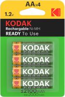 Kodak AA 2100mAh 4x - thumbnail