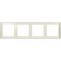 Jung LS984W Frame 4-voudig LS 990 Crème-wit 1 stuk(s)