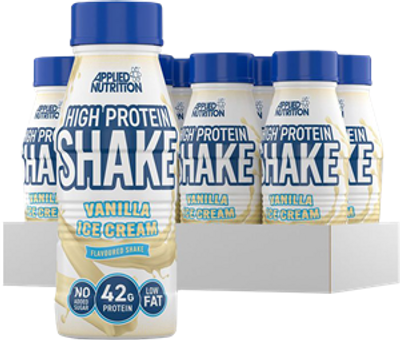 Applied Nutrition High Protein Shake Vanilla (8 x 500 ml)