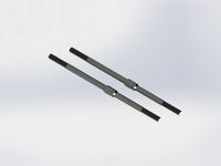 Arrma - Turnbuckle 4x95mm Steel Black Kraton (2) (AR340071)