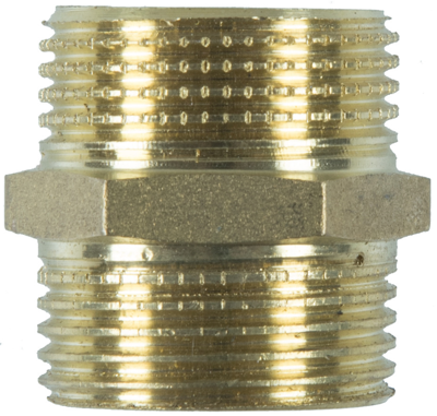 Cornat Messing/Ms Dubbelnippel Mm 3/4 - TEC396602