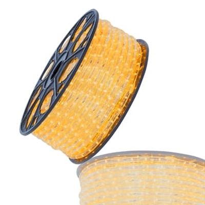 LED slang geel 36 LED's 230V 50 meter dimbaarTronix 055-005