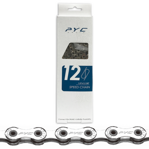 P.Y.C. PYC Premium Lichtgewicht Fietsketting 12V 126 Schakels