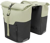 Racktime doppeltasche "virgil" twin bags vir gil black pistachio