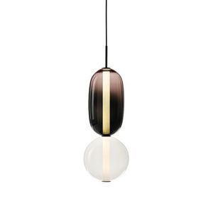 Bomma Pebbles Small Hanglamp - Configuratie 5 - Zwart - wit