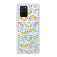 Regenboog: Samsung Galaxy S10 Lite Transparant Hoesje