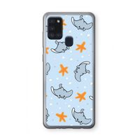 Manta: Samsung Galaxy A21s Transparant Hoesje