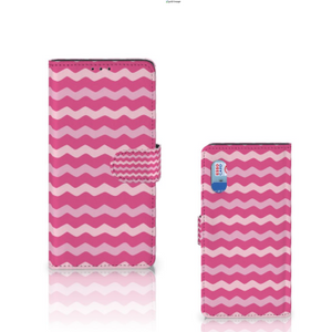 Samsung Xcover Pro Telefoon Hoesje Waves Pink