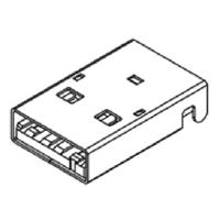 Molex 480372100 Universal Serial Bus Stekker 1 stuk(s)