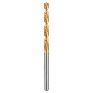 Bosch Accessories 2608596691 HSS Metaal-spiraalboor 4 mm Gezamenlijke lengte 75 mm TiN DIN 338 Cilinderschacht 1 stuk(s)