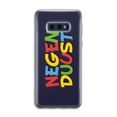 90's One: Samsung Galaxy S10e Transparant Hoesje