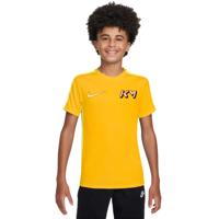 Nike Kylian Mbappé Academy Trainingsshirt Kids Oranje Geel Nike Kylian Mbappé Academy Trainingsshirt Kids Oranje Geel