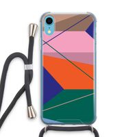 Gestalte 1: iPhone XR Transparant Hoesje met koord