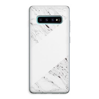 Biggest stripe: Samsung Galaxy S10 Plus Transparant Hoesje