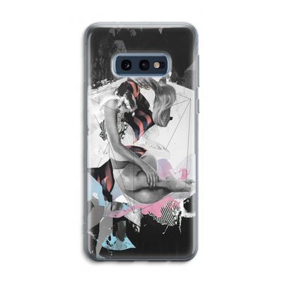 Camouflage de sommeil: Samsung Galaxy S10e Transparant Hoesje