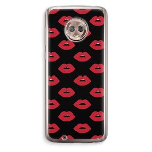 Lips: Motorola Moto G6 Transparant Hoesje