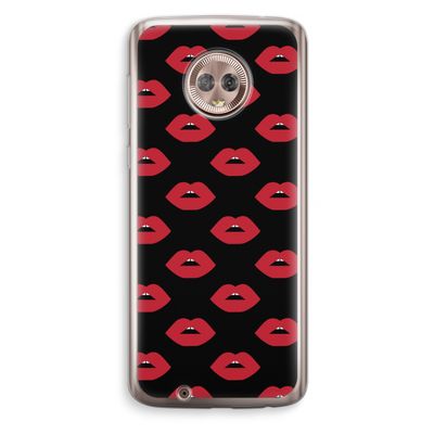 Lips: Motorola Moto G6 Transparant Hoesje