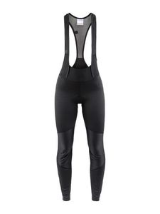 Craft Ideal wind bibtight fietsbroek zwart dames S