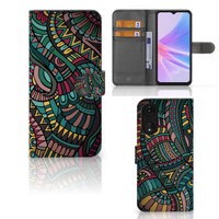 OPPO A78 5G | A58 5G Telefoon Hoesje Aztec - thumbnail