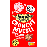 Holie&apos;s Crunchy Muesli Red Fruit 400g bij Jumbo