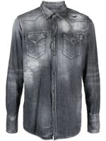 DSQUARED2 chemise d'inspiration western en jean - Gris - thumbnail