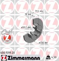 Remschijf Coat Z 600159920