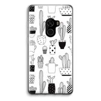 Cactusmotief: Xiaomi Mi Mix 2 Transparant Hoesje