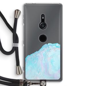 Fantasie pastel: Sony Xperia XZ2 Transparant Hoesje met koord