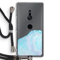 Fantasie pastel: Sony Xperia XZ2 Transparant Hoesje met koord